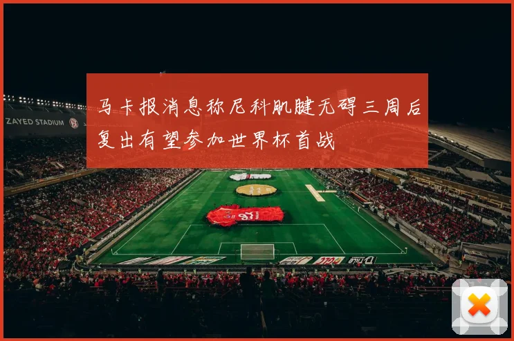 马卡报消息称尼科肌腱无碍三周后复出有望参加世界杯首战